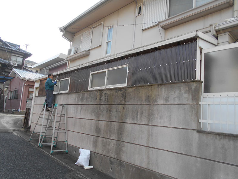 ★ストックヤード波板張替え工事!!