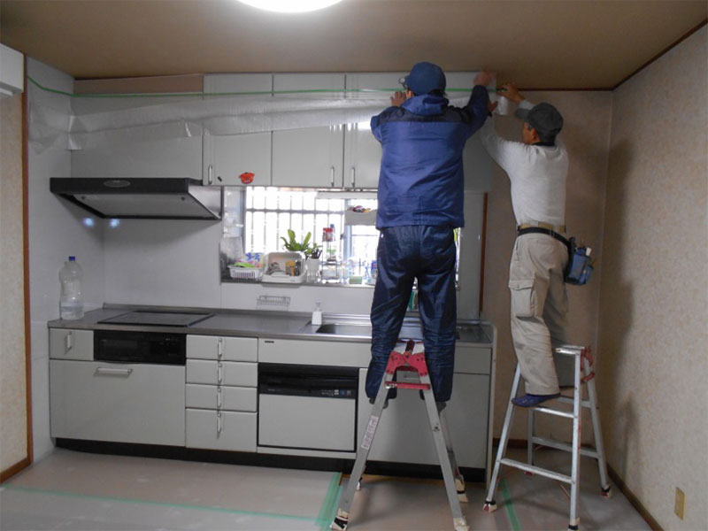 ★台所内装工事!!