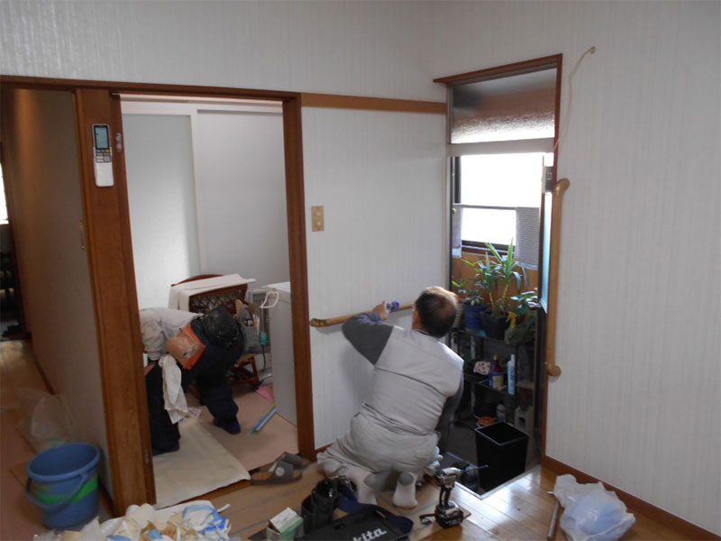 ★台所内装工事!!