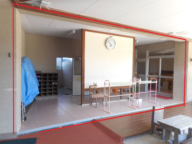 ★市内某大学付属幼稚園・営繕工事!!