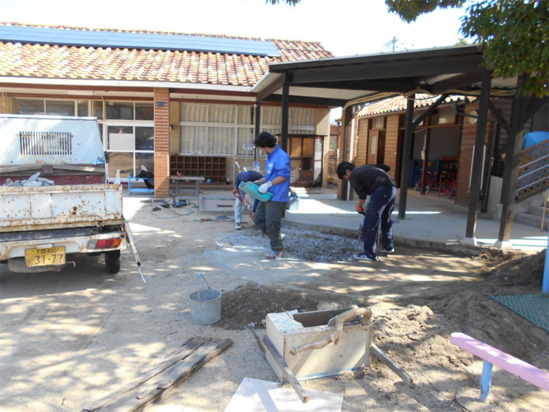 ★市内某大学付属幼稚園・営繕工事!!