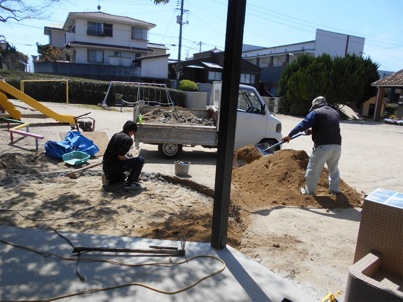 ★市内某大学付属幼稚園・営繕工事!!