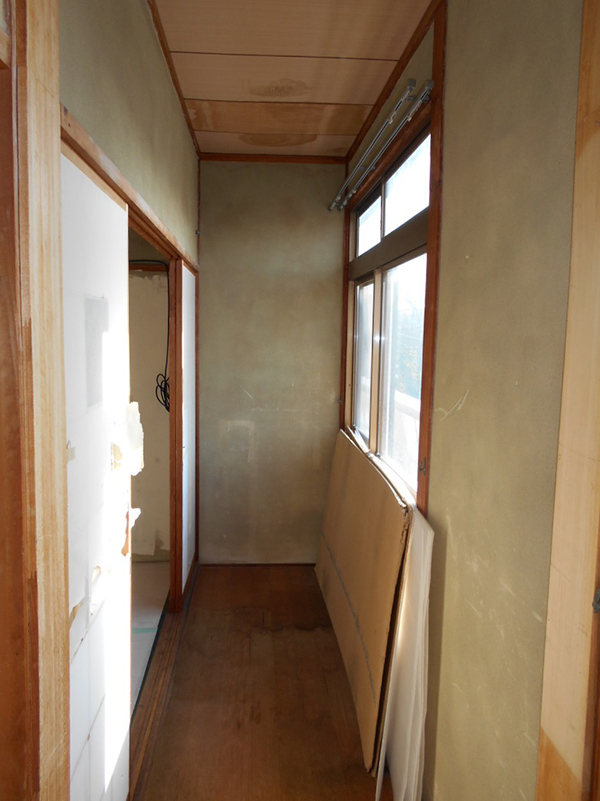 廊下・ビフォー!!