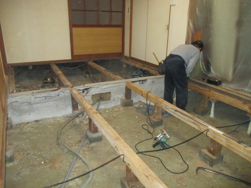 室内外改修工事！！