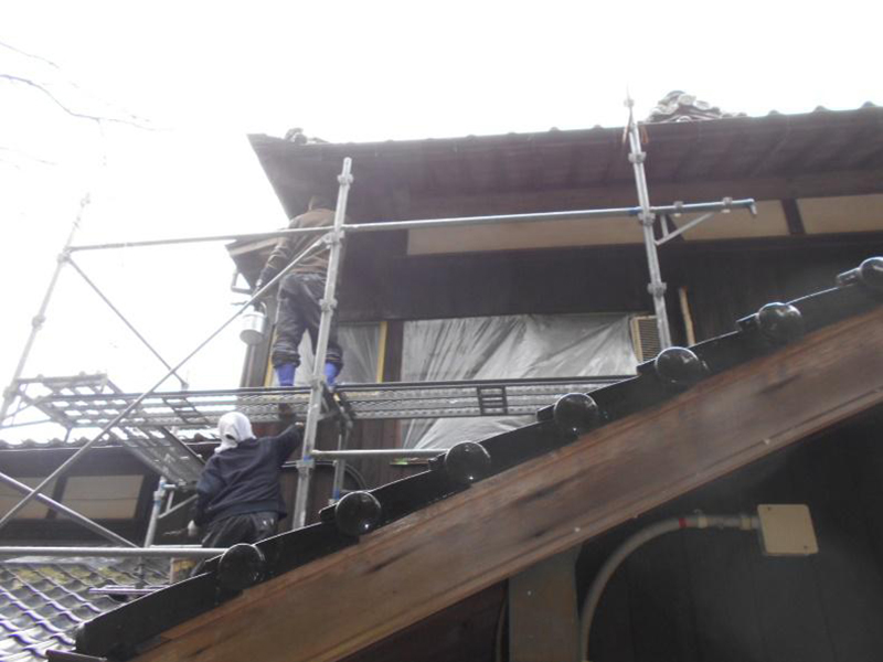 ★外壁(焼杉板)、他塗装工事!!