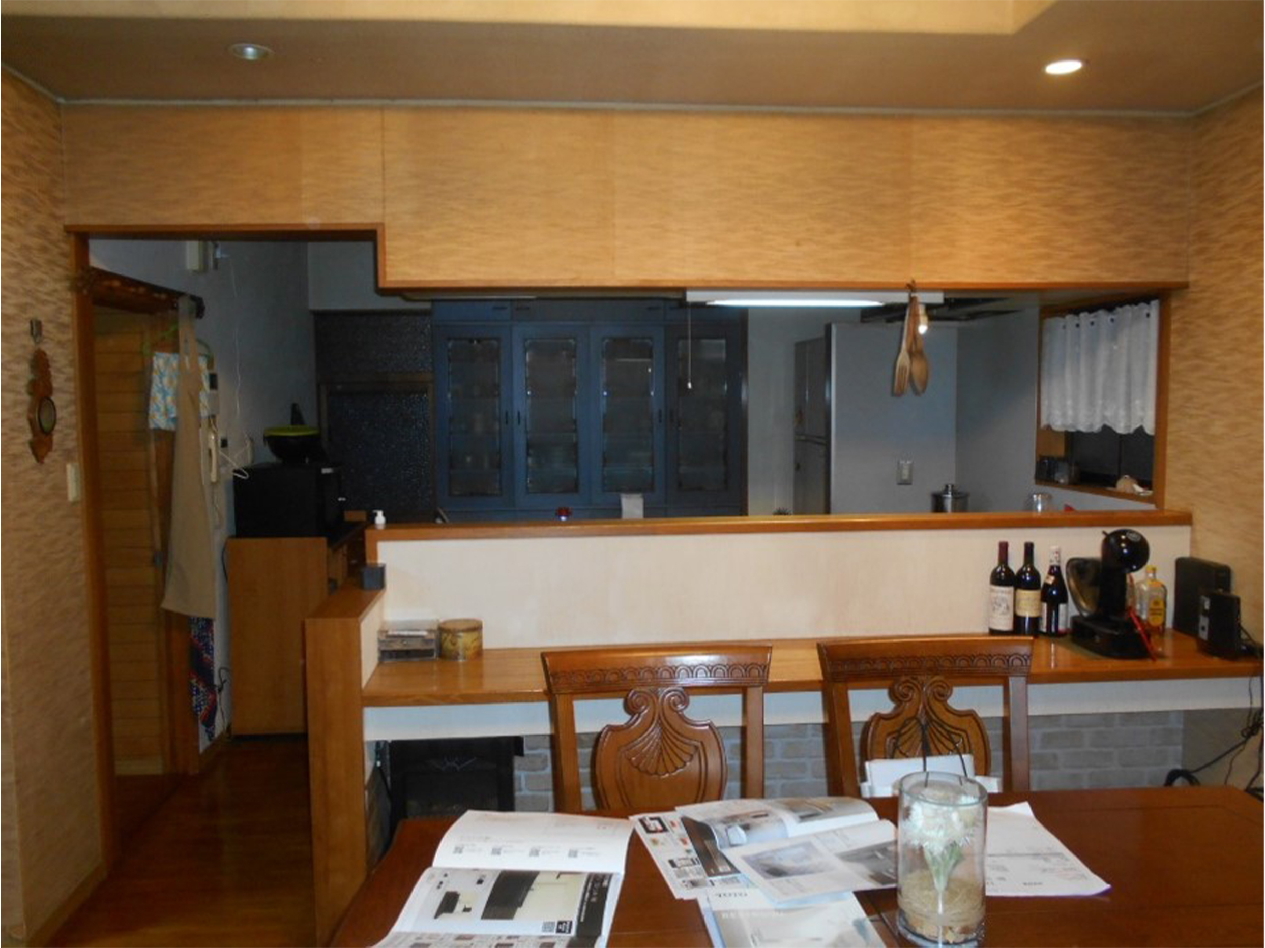 ビフォー！！（ダイニングから見る）