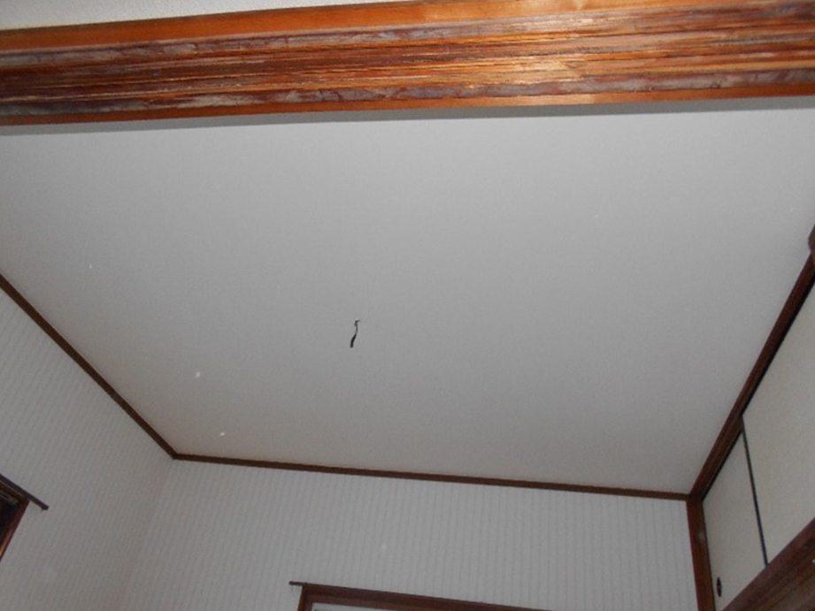 天井のクロス張りが完了しました!!