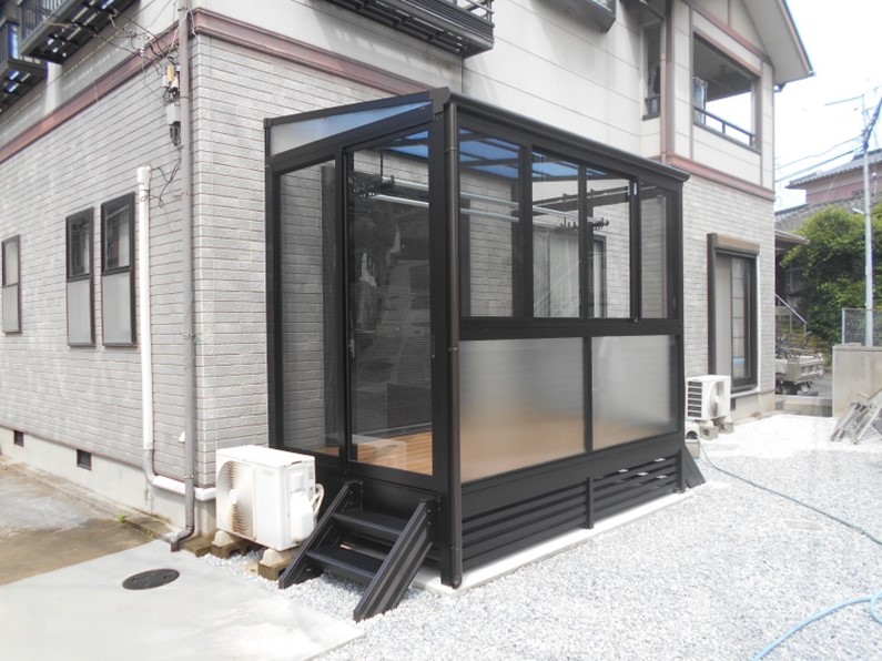 サンルームが完成しました！！