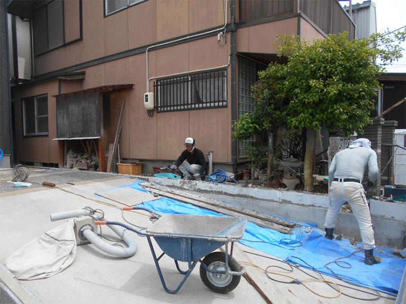 ★外構工事&倉庫改修工事！！