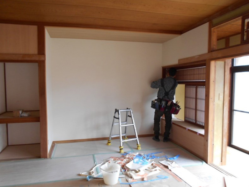 クロスを張っています！！