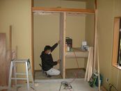 洋間物入れ製作