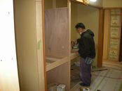 納戸物入れ製作